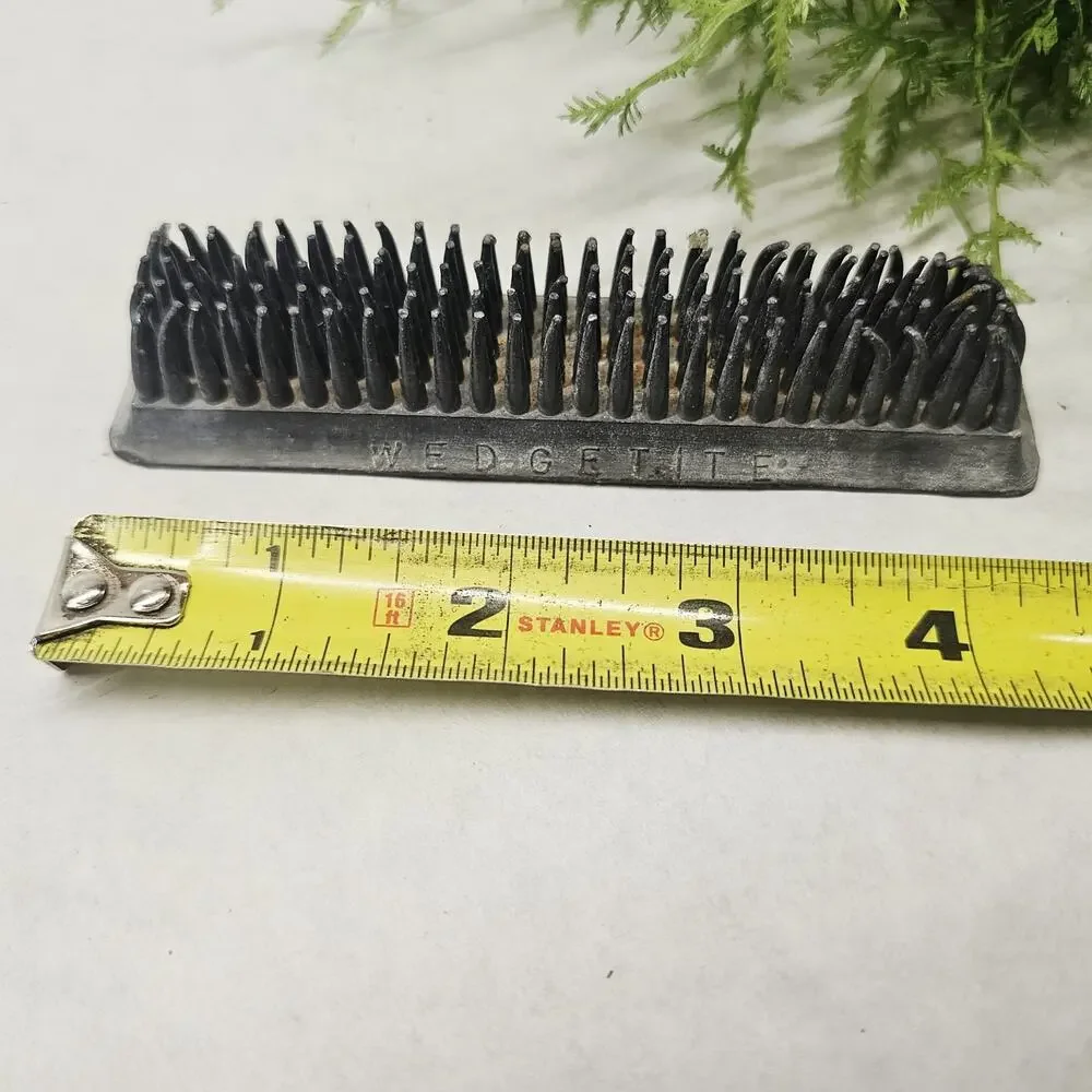 Vintage Metal Flower Frog Spikes rectangle ( 4.75